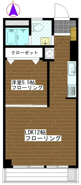 秀和西麻布レジデンス 4階階 間取り
