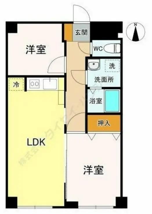 アルシュセマ 2階階 間取り