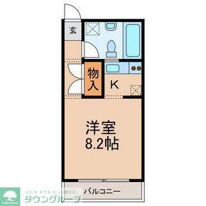 CASA YOZO(1K/3階)の間取り写真