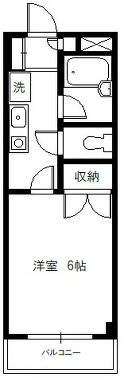 サニースポット 2階階 間取り