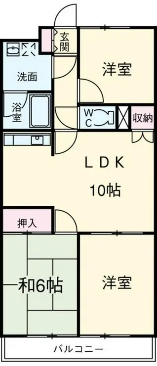 エクレシア 1階階 間取り