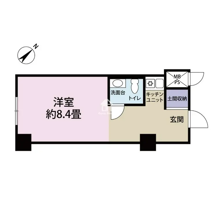 ハイシティ代々木 3階階 間取り