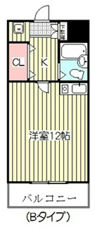 アネックス蕨 2階階 間取り