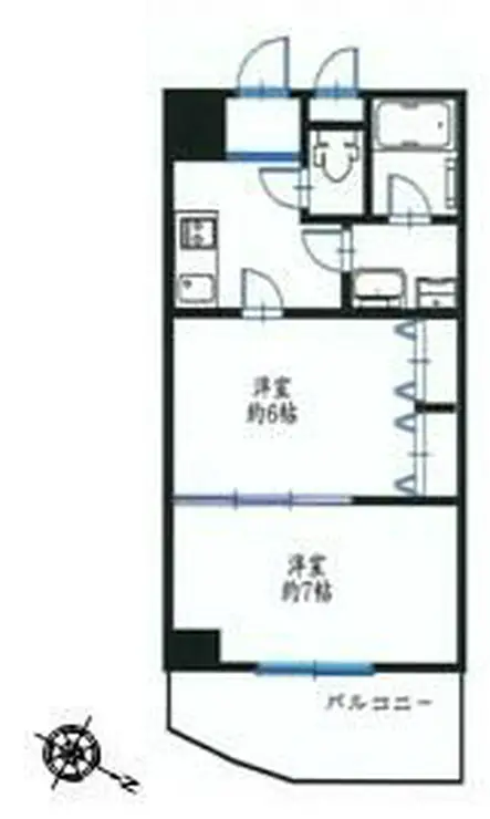 日神デュオステージ町田 7階階 間取り