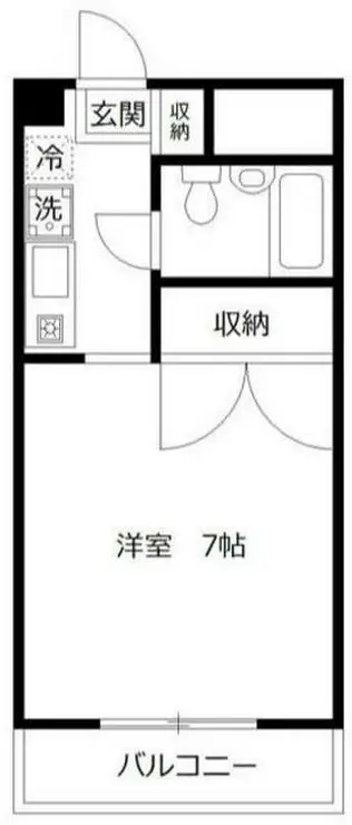 ヴェルデ多摩川 1階階 間取り