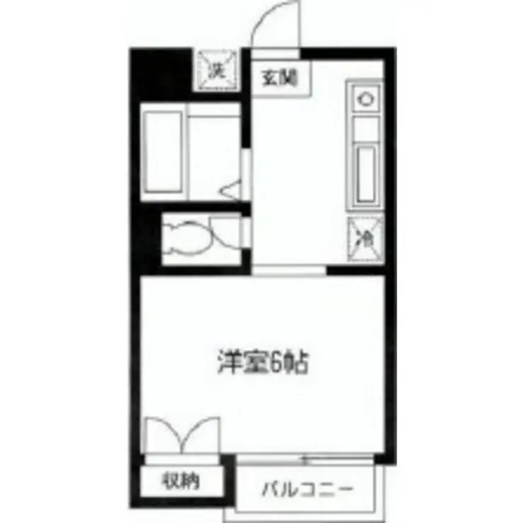 ドリーム野中 1階階 間取り