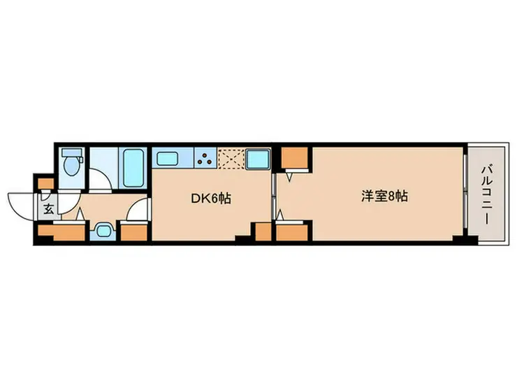 クレスト目白 2階階 間取り