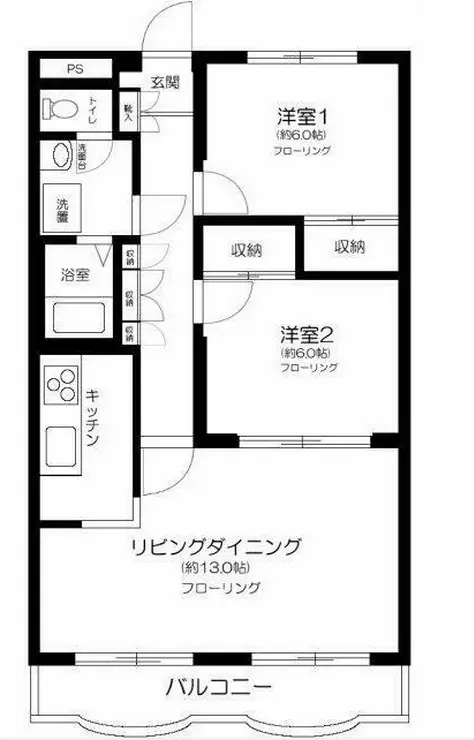 プロヴァンス 5階階 間取り