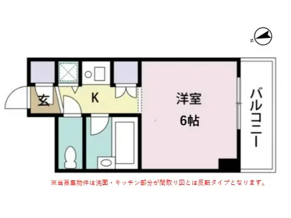 HIROO・NSビル(1K/3階)の間取り写真