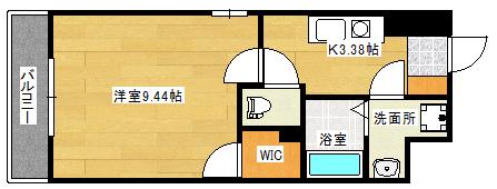 第29友建ビル(1K/5階)の間取り写真