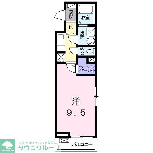 コンフォート.T(1K/3階)の間取り写真