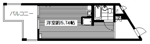 スターホームズ三ツ境 11(ワンルーム/4階)の間取り写真