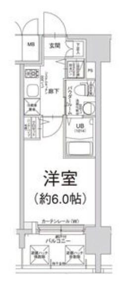 エスリード新大阪ノース(1K/8階)の間取り写真