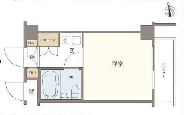 日神パレス八王子 2階階 間取り