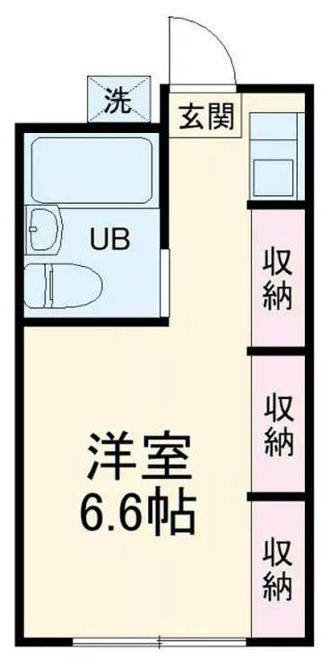 エバーグリーン向ヶ丘遊園 2階階 間取り