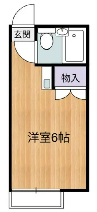 美しの森ハウスA棟 2階階 間取り