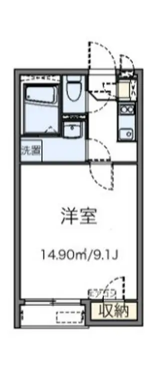 レオネクストシャイン浦和 1階階 間取り