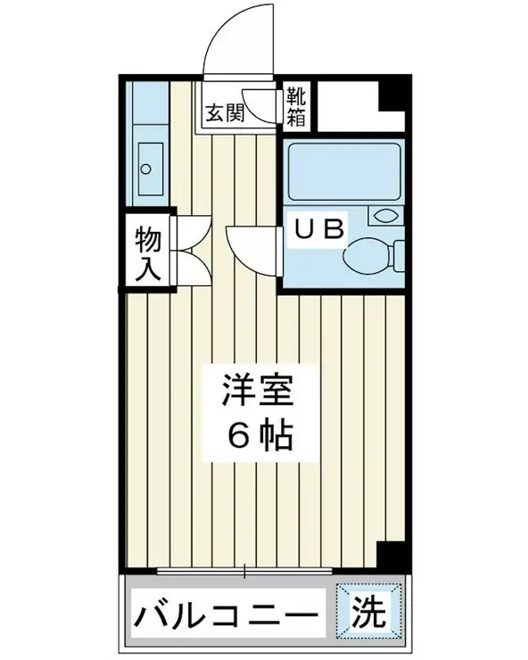 ドエル富士見 3階階 間取り