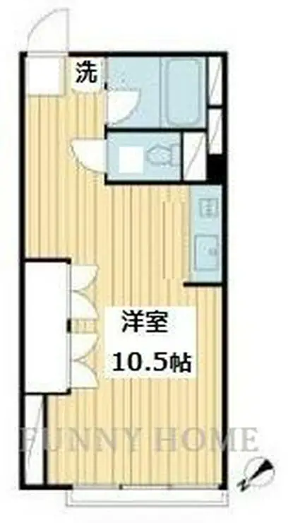 目黒コーポビアネーズ 1階階 間取り