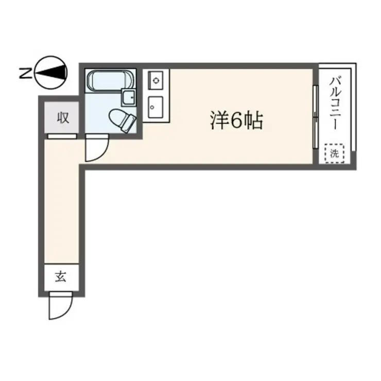 エール久我山 1階階 間取り