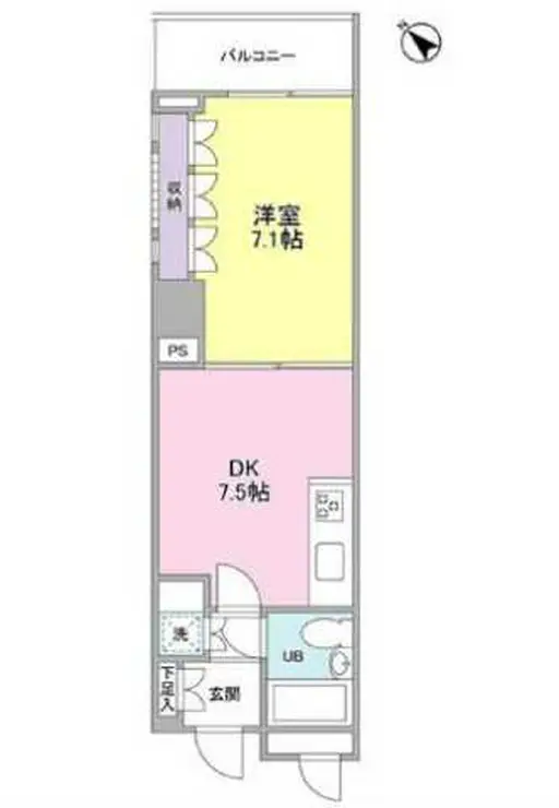 グランドメゾン三軒茶屋 3階階 間取り
