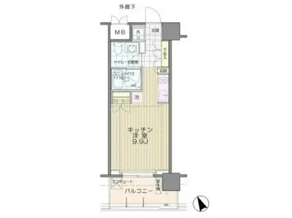 リベラルT(3LDK/3階)の間取り写真