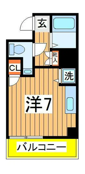 ヴランドール柏中央 4階階 間取り