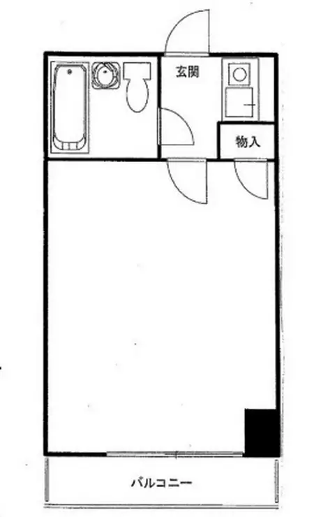 ニューライフ新宿参番館 8階階 間取り