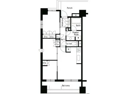 パークアクシス大塚(3LDK/14階)の間取り写真