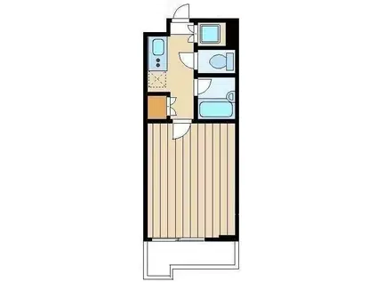 ルーブル練馬(1K/4階)の間取り写真