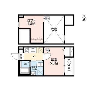 LSレジデンス名古屋エルエスレジデンスナゴヤ(1K/1階)の間取り写真
