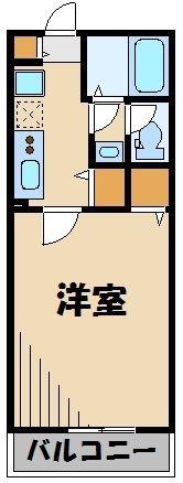 エルスタンザ赤羽(1K/3階)の間取り写真