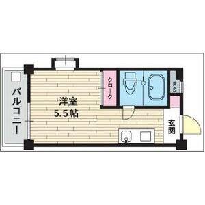メゾンドセジュール(ワンルーム/3階)の間取り写真