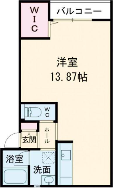 プレステ柳壱番館(ワンルーム/3階)の間取り写真