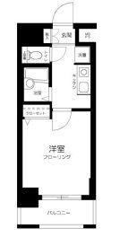 メインステージ巣鴨(1K/4階)の間取り写真