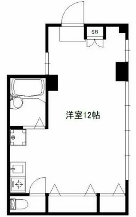 アピール深川 2階階 間取り