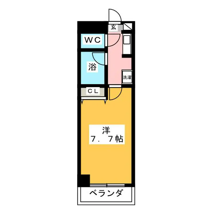 下の根グラスワン 3階階 間取り