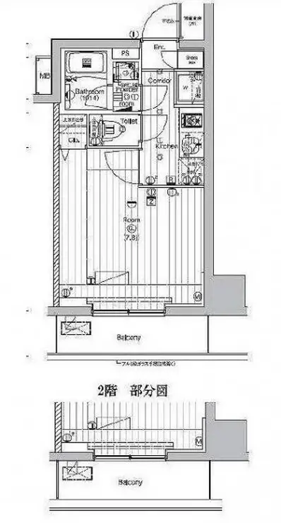 PREMIUM CUBE 代々木上原 3階階 間取り