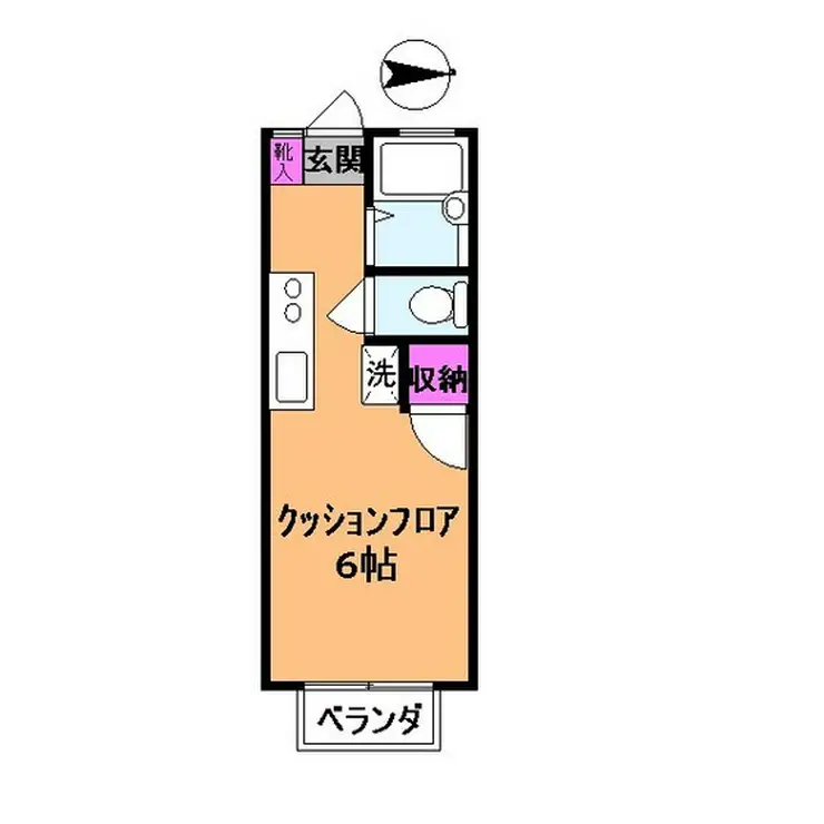 ニムロス 2階階 間取り