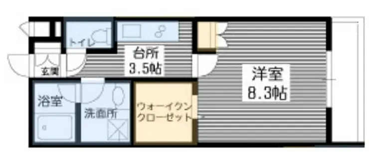 プレミアージュ久米川 1階階 間取り