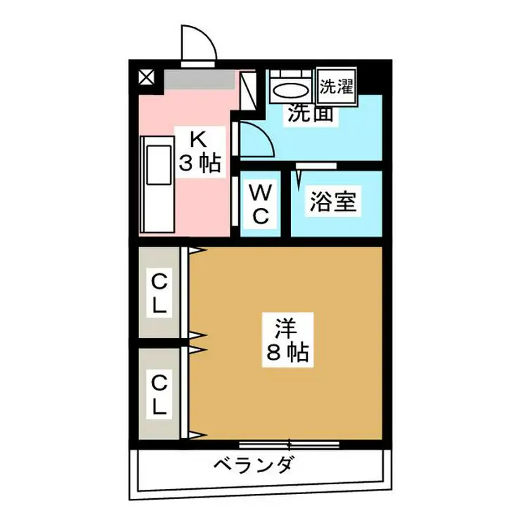 ペルテ市川II 3階階 間取り
