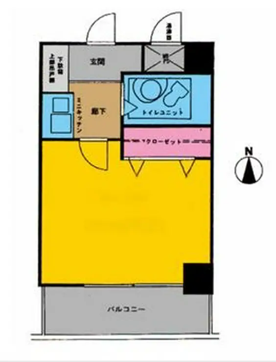 ライオンズステーションプラザ大島 3階階 間取り