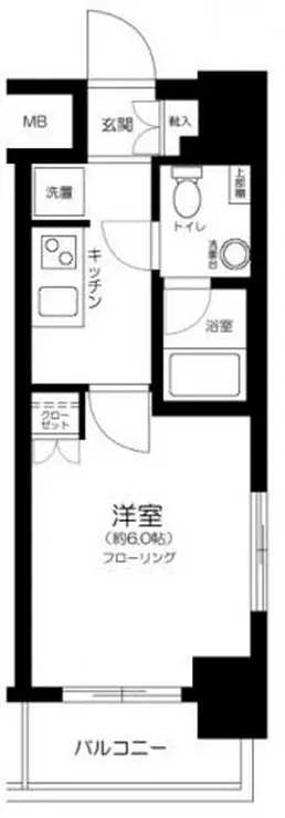 グラントゥルース門前仲町 3階階 間取り