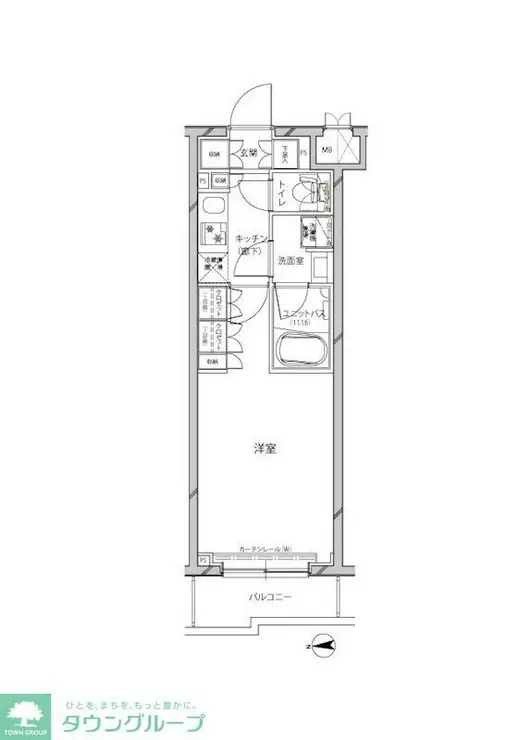 ルーブル川崎宮前平 2階階 間取り