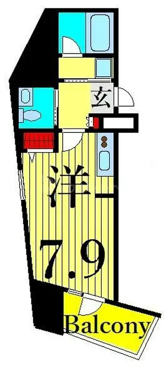 ARTESSIMOLINKCROSS 10階階 間取り