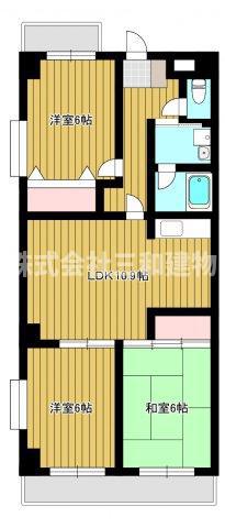 リブレ和光(3LDK/2階)の間取り写真