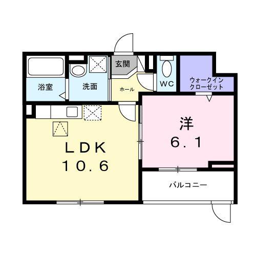 地下鉄長堀鶴見緑地線 門真南駅 徒歩12分 3階建 新築(1LDK/1階)の間取り写真