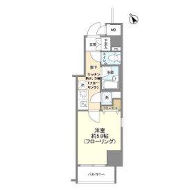 ステージファースト本駒込II(1K/4階)の間取り写真