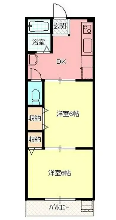三貴ハウス 2階階 間取り