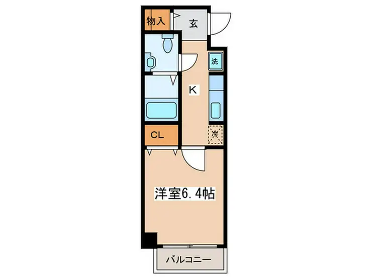 Eラオジアー 3階階 間取り